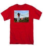 Nauset Lighthouse Cape Cod Massachusetts - Men's T-Shirt  (Regular Fit)