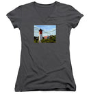 Nauset Lighthouse Cape Cod Massachusetts - Women's V-Neck
