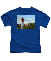 Nauset Lighthouse Cape Cod Massachusetts - Kids T-Shirt