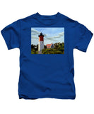 Nauset Lighthouse Cape Cod Massachusetts - Kids T-Shirt
