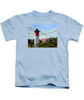 Nauset Lighthouse Cape Cod Massachusetts - Kids T-Shirt