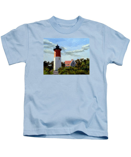 Nauset Lighthouse Cape Cod Massachusetts - Kids T-Shirt