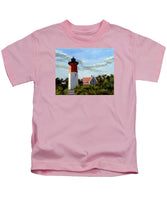 Nauset Lighthouse Cape Cod Massachusetts - Kids T-Shirt