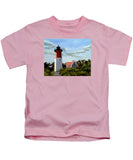Nauset Lighthouse Cape Cod Massachusetts - Kids T-Shirt