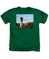Nauset Lighthouse Cape Cod Massachusetts - Kids T-Shirt