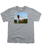 Nauset Lighthouse Cape Cod Massachusetts - Youth T-Shirt