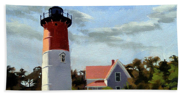Nauset Lighthouse Cape Cod Massachusetts - Bath Towel