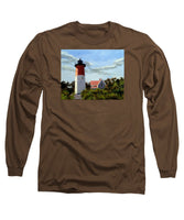 Nauset Lighthouse Cape Cod Massachusetts - Long Sleeve T-Shirt