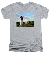 Nauset Lighthouse Cape Cod Massachusetts - Men's V-Neck T-Shirt