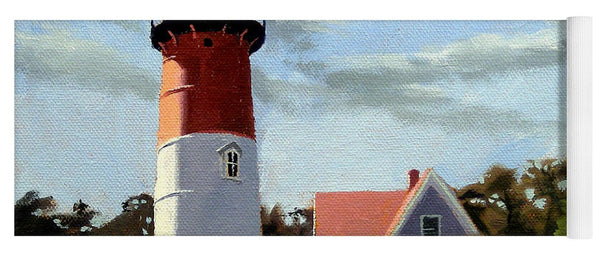 Nauset Lighthouse Cape Cod Massachusetts - Yoga Mat