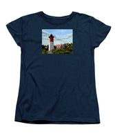 Nauset Lighthouse Cape Cod Massachusetts - Women's T-Shirt (Standard Fit)