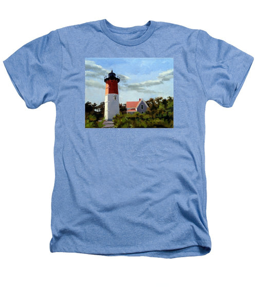 Nauset Lighthouse Cape Cod Massachusetts - Heathers T-Shirt
