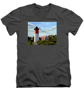 Nauset Lighthouse Cape Cod Massachusetts - Men's V-Neck T-Shirt