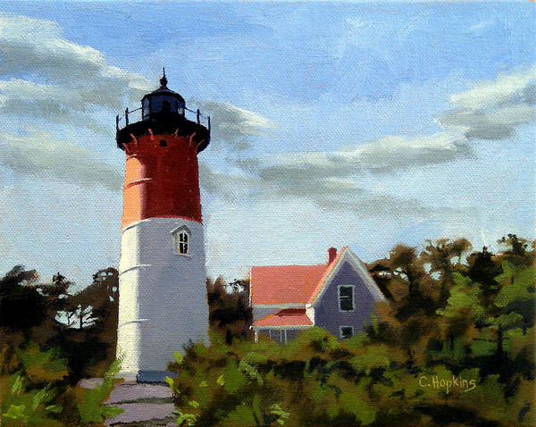 Nauset Lighthouse Cape Cod Massachusetts - Art Print