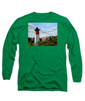 Nauset Lighthouse Cape Cod Massachusetts - Long Sleeve T-Shirt