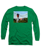 Nauset Lighthouse Cape Cod Massachusetts - Long Sleeve T-Shirt
