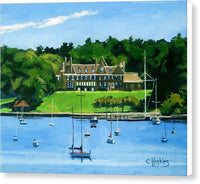 New York Yacht Club Newport Rhode Island - Canvas Print