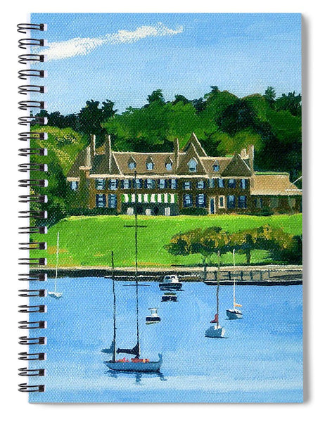 New York Yacht Club Newport Rhode Island - Spiral Notebook