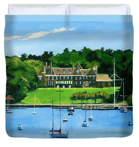 New York Yacht Club Newport Rhode Island - Duvet Cover