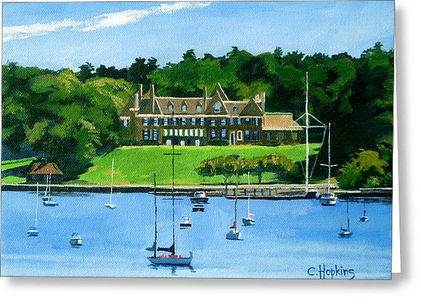 New York Yacht Club Newport Rhode Island - Greeting Card