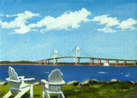 Newport Bridge Newport Rhode Island - Puzzle