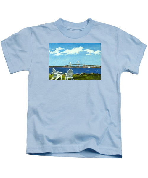 Newport Bridge Newport Rhode Island - Kids T-Shirt
