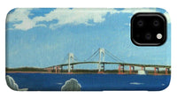 Newport Bridge Newport Rhode Island - Phone Case
