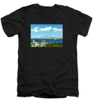 Newport Bridge Newport Rhode Island - Men's V-Neck T-Shirt