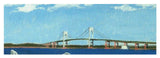 Newport Bridge Newport Rhode Island - Yoga Mat