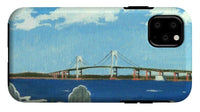 Newport Bridge Newport Rhode Island - Phone Case