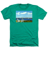 Newport Bridge Newport Rhode Island - Heathers T-Shirt