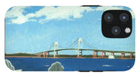 Newport Bridge Newport Rhode Island - Phone Case
