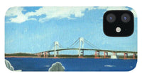 Newport Bridge Newport Rhode Island - Phone Case