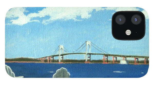 Newport Bridge Newport Rhode Island - Phone Case