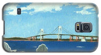 Newport Bridge Newport Rhode Island - Phone Case