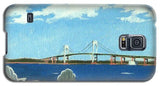 Newport Bridge Newport Rhode Island - Phone Case
