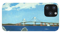 Newport Bridge Newport Rhode Island - Phone Case