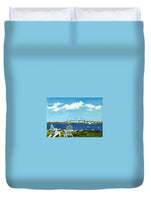Newport Bridge Newport Rhode Island - Duvet Cover