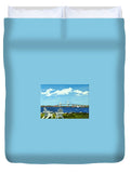 Newport Bridge Newport Rhode Island - Duvet Cover