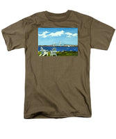 Newport Bridge Newport Rhode Island - Men's T-Shirt  (Regular Fit)