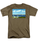 Newport Bridge Newport Rhode Island - Men's T-Shirt  (Regular Fit)