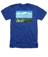 Newport Bridge Newport Rhode Island - Heathers T-Shirt