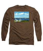 Newport Bridge Newport Rhode Island - Long Sleeve T-Shirt