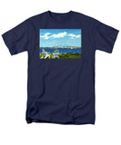 Newport Bridge Newport Rhode Island - Men's T-Shirt  (Regular Fit)
