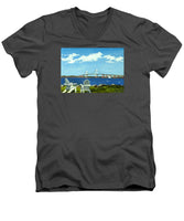 Newport Bridge Newport Rhode Island - Men's V-Neck T-Shirt
