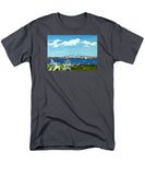 Newport Bridge Newport Rhode Island - Men's T-Shirt  (Regular Fit)