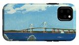 Newport Bridge Newport Rhode Island - Phone Case