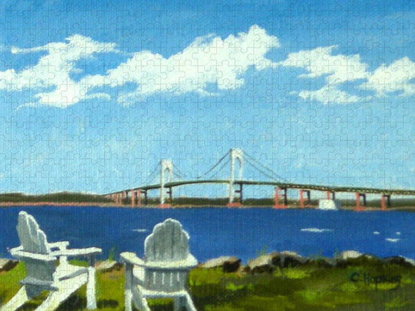 Newport Bridge Newport Rhode Island - Puzzle