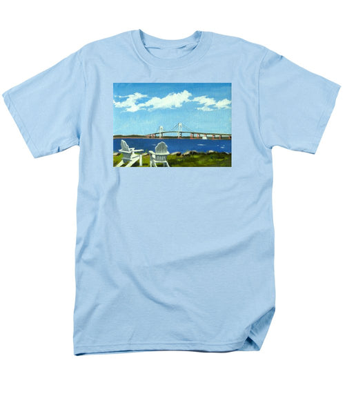 Newport Bridge Newport Rhode Island - Men's T-Shirt  (Regular Fit)