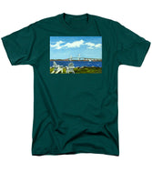 Newport Bridge Newport Rhode Island - Men's T-Shirt  (Regular Fit)